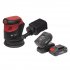 Sealey Cordless Orbital Palm Sander Kit 125mm 20V SV20 Series - 2 Batteries