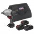 Sealey Premier SV20 Series Cordless Impact Wrench Kit 20V 4Ah - 2 Batteries