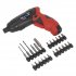 Sealey Cordless Screwdriver Set 3.6V 26pc