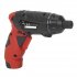 Sealey Cordless Screwdriver Set 3.6V 26pc