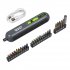 Sealey Cordless Screwdriver with Bit Set 4V 25pc