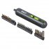 Sealey Cordless Screwdriver with Bit Set 4V 25pc