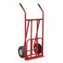 Sealey Folding Sack Truck with Pneumatic Tyres 150kg Capacity