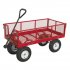 Sealey Platform Truck with Sides Pneumatic Tyres 450kg Capacity