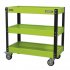 Sealey Superline PRO Heavy-Duty Workshop Trolley 3-Level - Hi-Vis Green