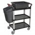 Sealey Composite Workshop Trolley 3-Level/3 Wall