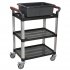 Sealey Composite Workshop Trolley 3-Level/3 Wall