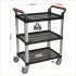 Sealey Composite Workshop Trolley 3-Level/3 Wall