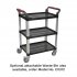 Sealey Composite Workshop Trolley 3-Level/3 Wall