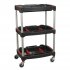 Sealey Composite Workshop Trolley with Parts Storage 3-Level