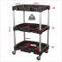 Sealey Composite Workshop Trolley with Parts Storage 3-Level