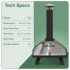 Sealey Dellonda Wood-Fired Pizza Oven 14