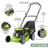 Sealey Dellonda Hand-Propelled Petrol Lawnmower Grass Cutter, 127cc 16