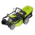 Sealey Dellonda Self-Propelled Petrol Lawnmower Grass Cutter with Height Adjustment & Grass Bag 144cc 18