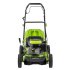 Sealey Dellonda Self-Propelled Petrol Lawnmower Grass Cutter with Height Adjustment & Grass Bag 144cc 18