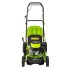 Sealey Dellonda Self-Propelled Petrol Lawnmower Grass Cutter with Height Adjustment & Grass Bag 144cc 18