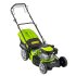 Sealey Dellonda Self-Propelled Petrol Lawnmower Grass Cutter with Height Adjustment & Grass Bag 144cc 18