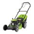 Sealey Dellonda Self-Propelled Petrol Lawnmower Grass Cutter with Height Adjustment & Grass Bag 144cc 18