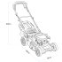 Sealey Dellonda Self-Propelled Petrol Lawnmower Grass Cutter with Height Adjustment & Grass Bag 144cc 18