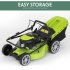 Sealey Dellonda Self-Propelled Petrol Lawnmower Grass Cutter with Height Adjustment & Grass Bag 170cc 20