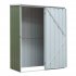 Sealey Dellonda Galvanized Steel Garden/Outdoor/Storage Shed, 1.5 x 0.8 x 1.9m, Pent Style Roof - Green