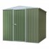 Sealey Dellonda Galvanized Steel Storage Shed with Apex Style Roof 230 x 230 x 220cm - Green