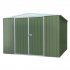 Sealey Dellonda Galvanized Steel Storage Shed with Apex Style Roof 300 x 300 x 220cm - Green