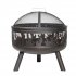 Sealey Dellonda Deluxe Fire Pit Fireplace Outdoor Patio Heater, Cooking Grill & Poker