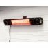 Sealey Dellonda Infrared Outdoor 2000W Patio Heater with Speakers for Music, Black