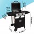 Sealey Dellonda 2 Burner Gas BBQ Grill with Ignition & Thermometer - Black/Stainless Steel