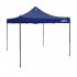 Sealey Dellonda Premium 3 x 3m Pop-Up Gazebo, PVC Coated, Water Resistant Fabric, Supplied with Carry Bag, Rope, Stakes & Weight Bags - Blue Canopy