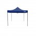 Sealey Dellonda Premium 3 x 3m Pop-Up Gazebo, PVC Coated, Water Resistant Fabric, Supplied with Carry Bag, Rope, Stakes & Weight Bags - Blue Canopy