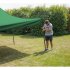 Sealey Dellonda Premium 3 x 3m Pop-Up Gazebo, PVC Coated, Water Resistant Fabric, Supplied with Carry Bag, Rope, Stakes & Weight Bags - Dark Green Canopy