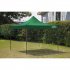 Sealey Dellonda Premium 3 x 3m Pop-Up Gazebo, PVC Coated, Water Resistant Fabric, Supplied with Carry Bag, Rope, Stakes & Weight Bags - Dark Green Canopy