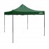 Sealey Dellonda Premium 3 x 3m Pop-Up Gazebo, PVC Coated, Water Resistant Fabric, Supplied with Carry Bag, Rope, Stakes & Weight Bags - Dark Green Canopy