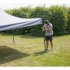 Sealey Dellonda Premium 3 x 3m Pop-Up Gazebo, PVC Coated, Water Resistant Fabric, Supplied with Carry Bag, Rope, Stakes & Weight Bags - Grey Canopy