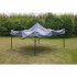 Sealey Dellonda Premium 3 x 3m Pop-Up Gazebo, PVC Coated, Water Resistant Fabric, Supplied with Carry Bag, Rope, Stakes & Weight Bags - Grey Canopy