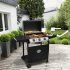 Sealey Dellonda 3 Burner Gas BBQ Grill, Ignition, Thermometer, Black/Stainless Steel