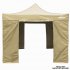 Sealey Dellonda Premium Gazebo/Marquee Side Walls/Doors/Windows, Fits 3 x 3m Models - Beige