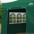 Sealey Dellonda Premium Gazebo/Marquee Side Walls/Doors/Windows, Fits 3 x 3m Models - Dark Green