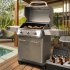 Sealey Dellonda 3 Burner Deluxe Gas BBQ Grill with Piezo Ignition & Thermometer - Stainless Steel