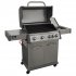 Sealey Dellonda 4+1 Burner Deluxe Gas BBQ Grill with Piezo Ignition & Thermometer - Stainless Steel