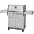 Sealey Dellonda 4+1 Burner Deluxe Gas BBQ Grill with Piezo Ignition & Thermometer - Stainless Steel