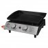 Sealey Dellonda 2 Burner Portable Gas Plancha 5kW BBQ Griddle, Stainless Steel - DG21