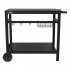 Sealey Dellonda Plancha Trolley with Utensil Holder - Black