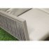 Sealey Dellonda Fusion Aluminium Outdoor Corner Sofa & Coffee Table Set 4pc