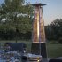 Sealey Dellonda 13kW Pyramid Gas Patio Heater 13kW Commercial/Garden Use - Stainless Steel