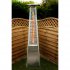 Sealey Dellonda 13kW Pyramid Gas Patio Heater 13kW Commercial/Garden Use - Stainless Steel