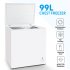 Sealey Baridi Freestanding Chest Freezer 99L Capacity - White