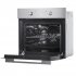 Sealey Baridi Integrated Fan-Assisted Electric Oven 60cm 55L Capacity - Black/Stainless Steel